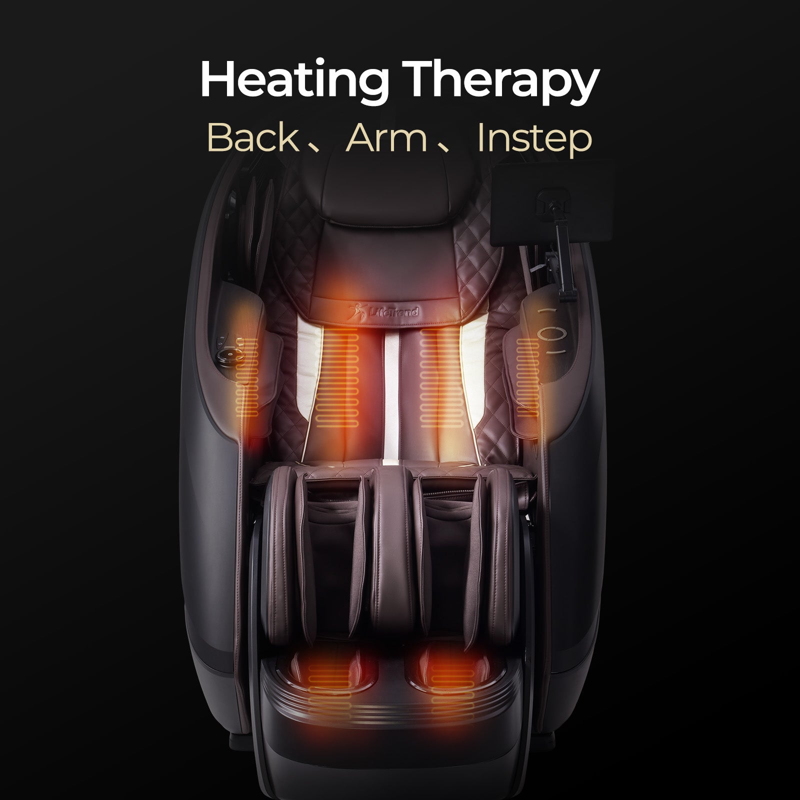 LifeTrend 4D Dual Core Massage Chair • Full-Body Zero-Gravity Massage Recliner