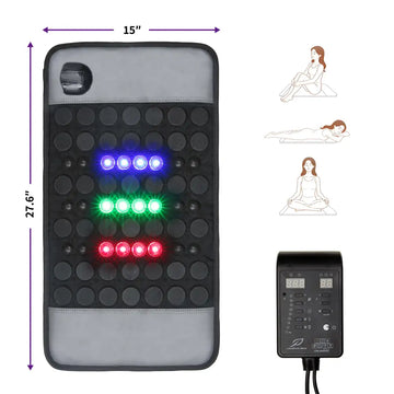 Far Infrared Jade PEMF Mat with TENS & LED Light Therapy