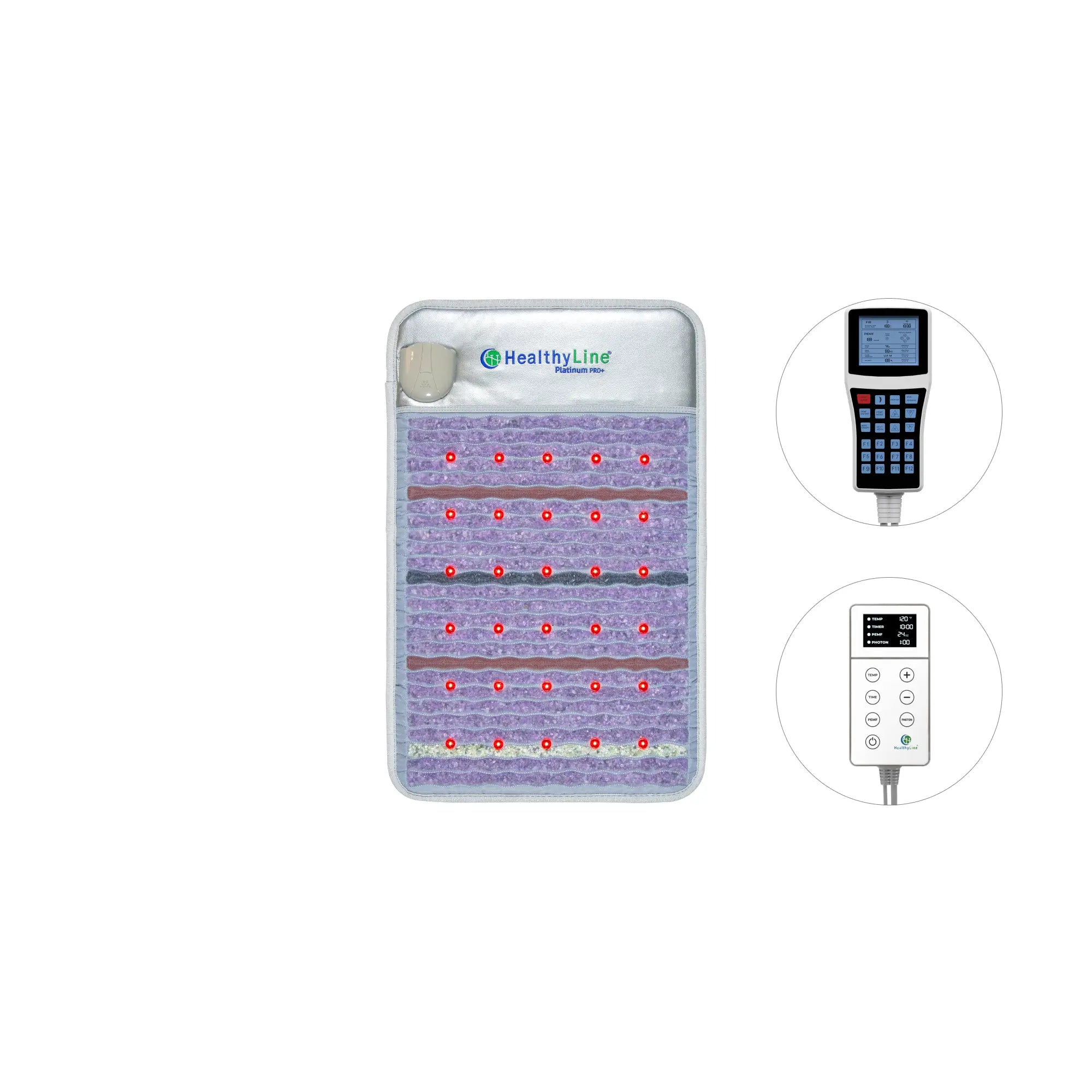 HealthyLine Platinum Series | PEMF Far Infrared Heating Mats