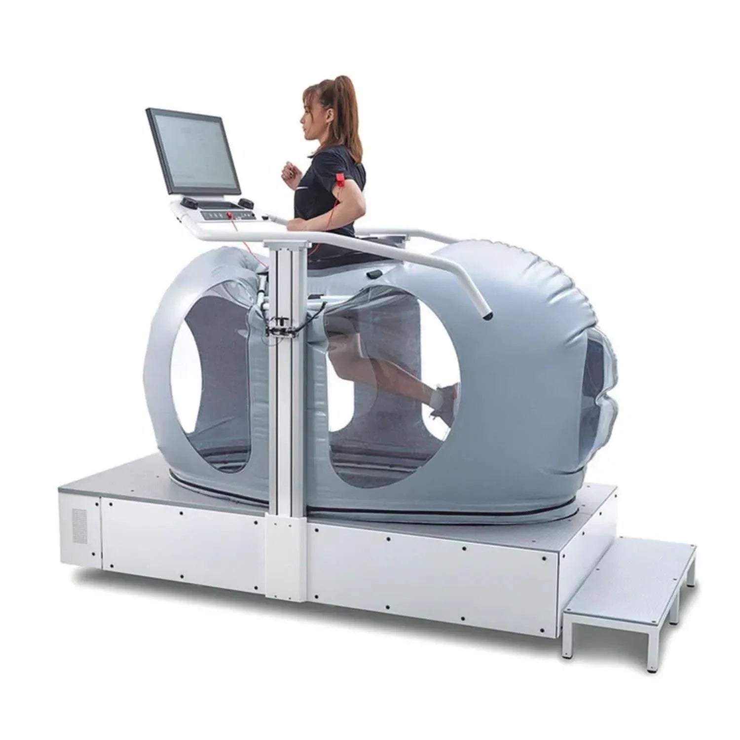 Boost 2 Core Microgravity Treadmill, White, 110/120V - Elite Holistic Fitness