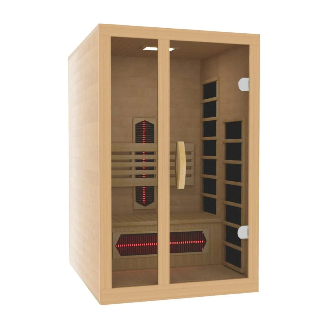 Dynamic Gracia 1-2-Person Full Spectrum Near Zero EMF Infrared Sauna - Elite Holistic Fitness