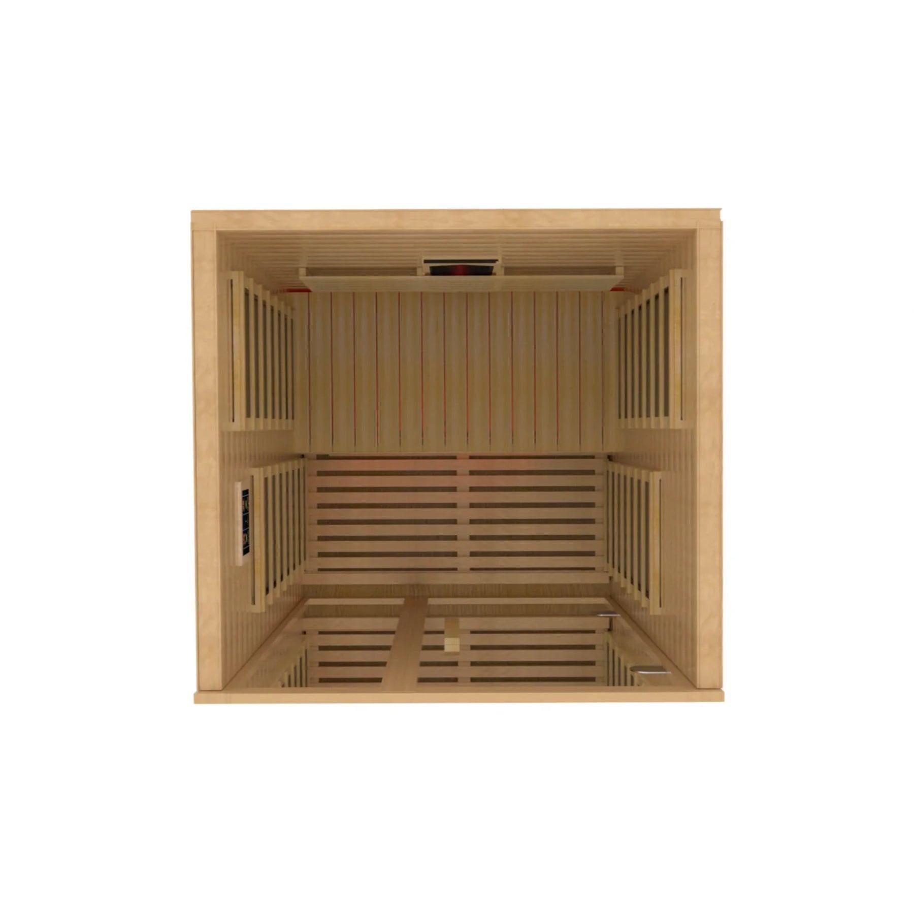 Dynamic Gracia 1-2-Person Full Spectrum Near Zero EMF Infrared Sauna.