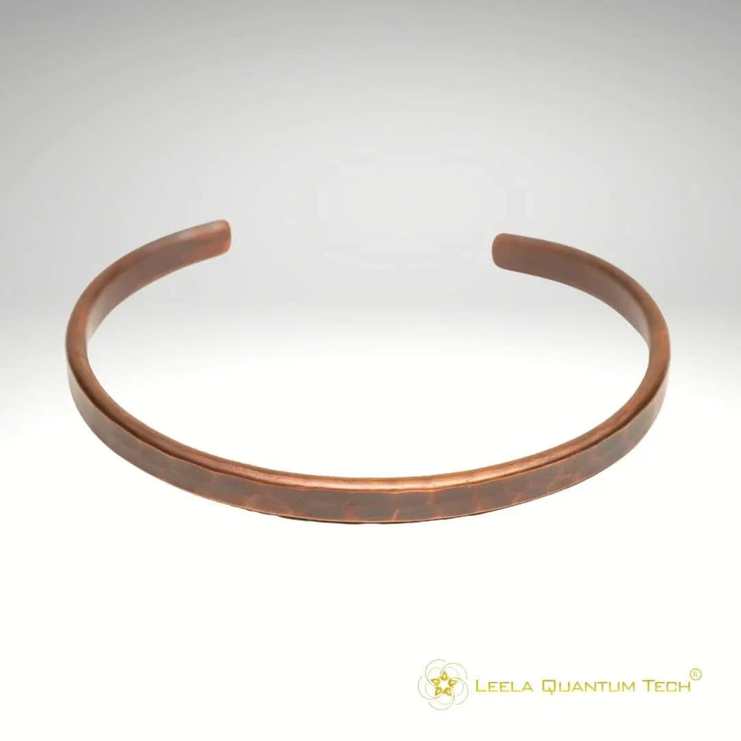 Leela Quantum Energy Dark Bracelet | Charged Copper Jewelry - Elite Holistic Fitness
