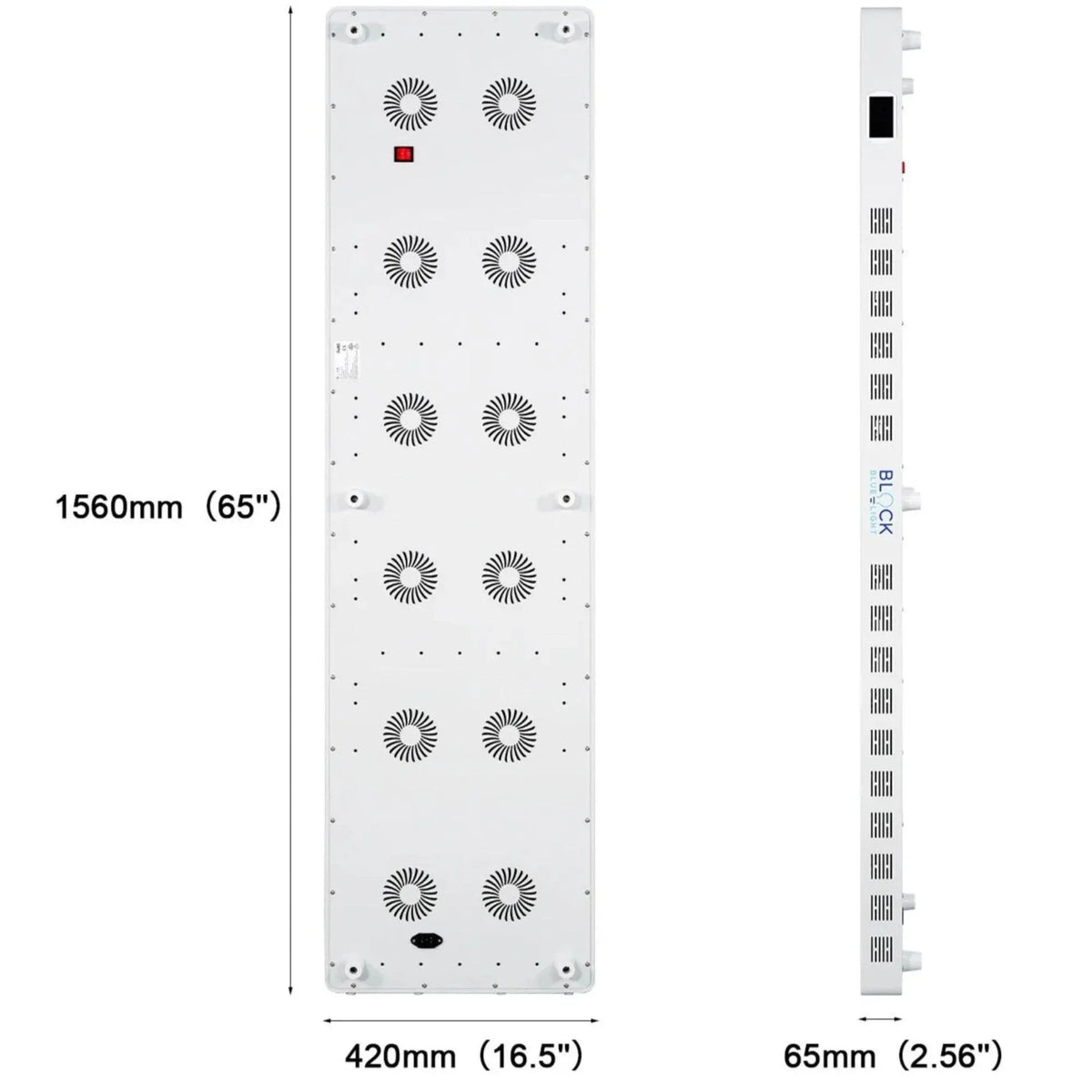 BlockBlueLight ELITE XL Red Light Therapy PowerPanel - Elite Holistic Fitness