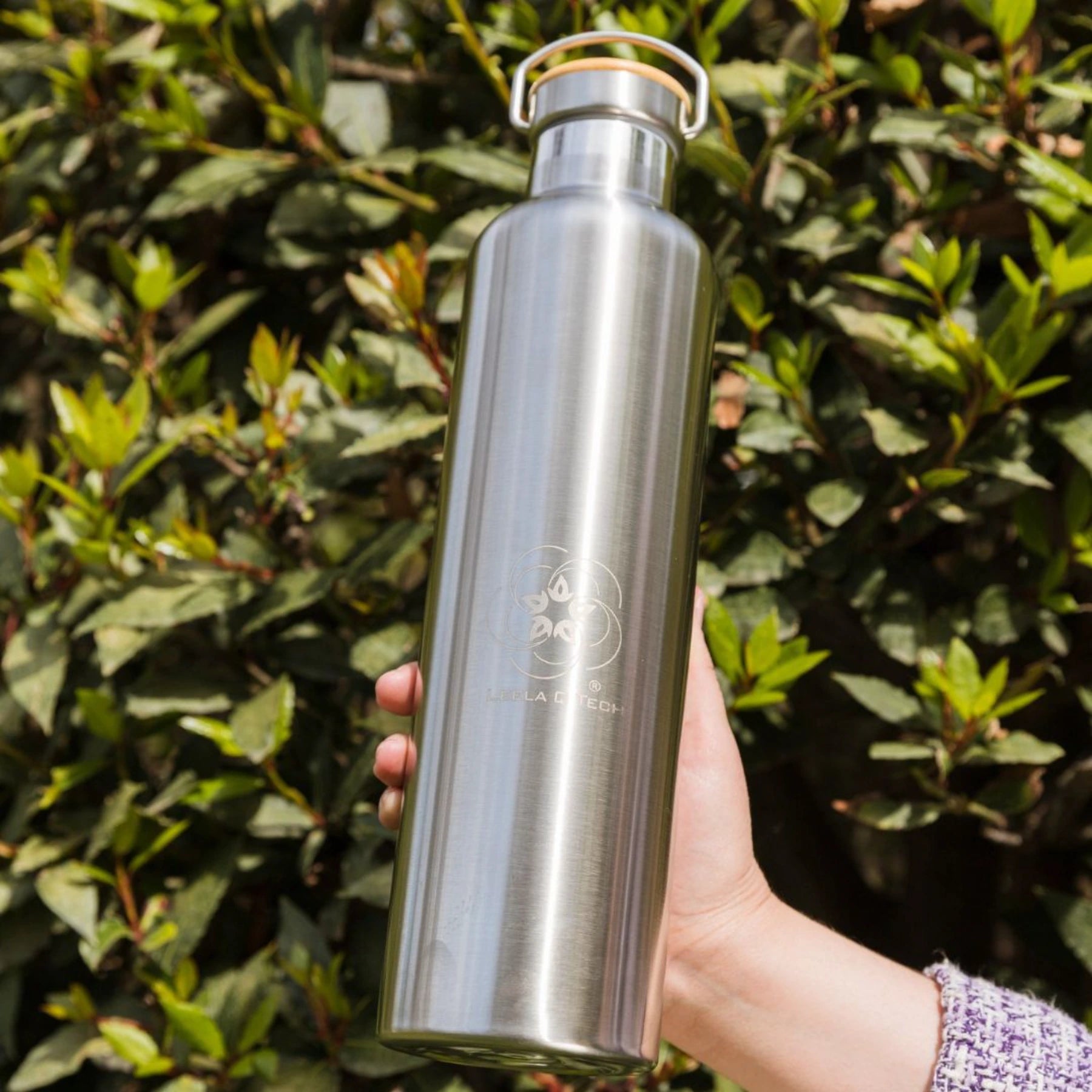 Leela Quantum H.E.A.L.360™ Stainless Steel Quantum Energy Water Bottle