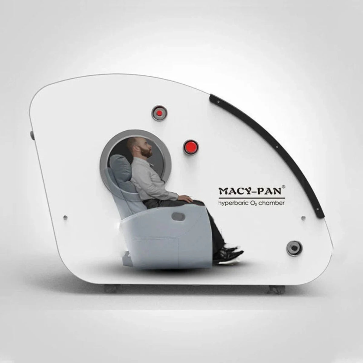 Macy-Pan HP750 2.0 ATA Hard-Shell Sitting Hyperbaric Oxygen Chamber