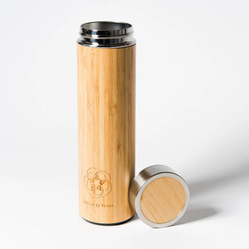 Leela Quantum H.E.A.L.® Quantum Energy Bamboo Water Bottle