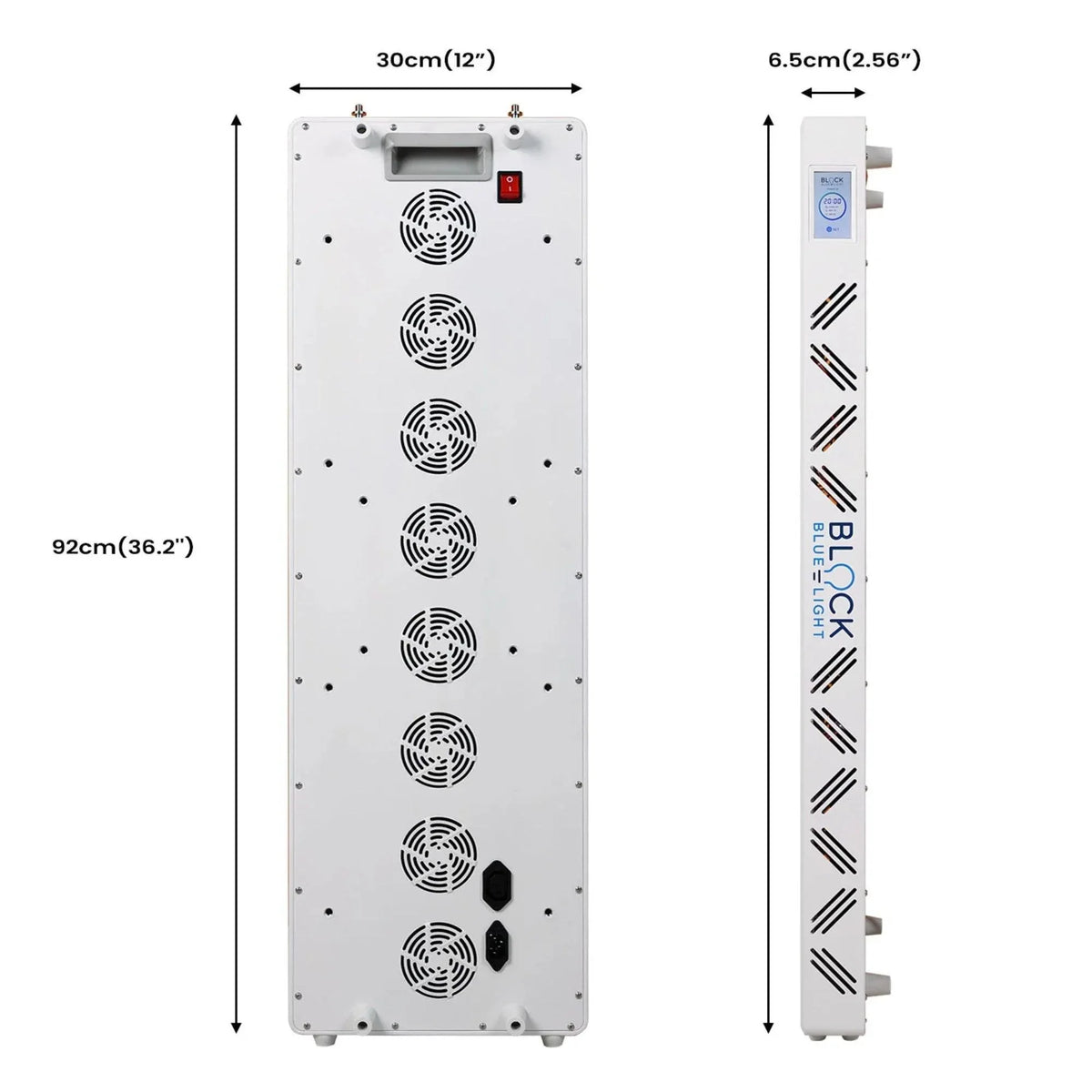 BlockBlueLight MEGA Red Light Therapy PowerPanel - Elite Holistic Fitness