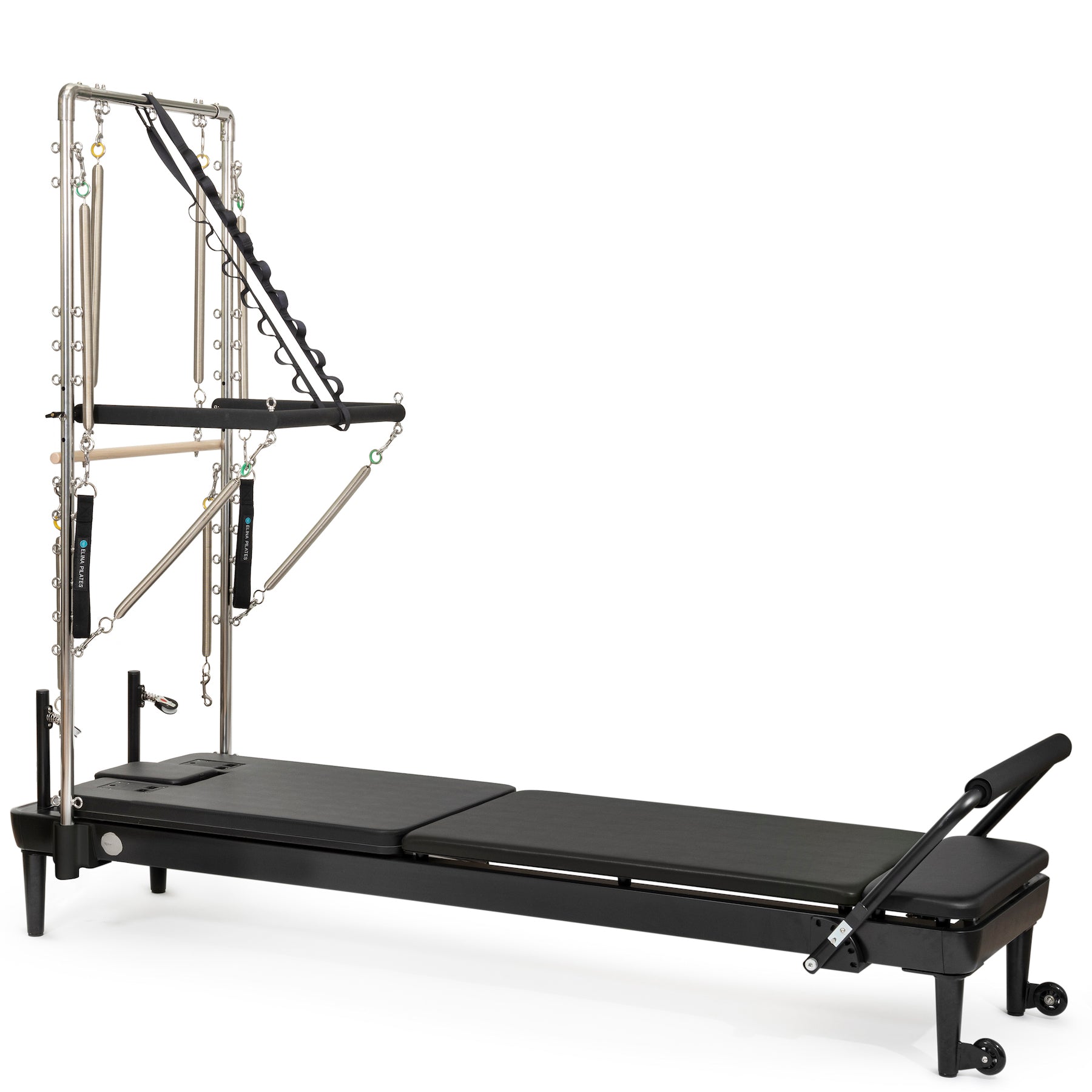 Elina Pilates Nubium Reformer Black Edition with Tower