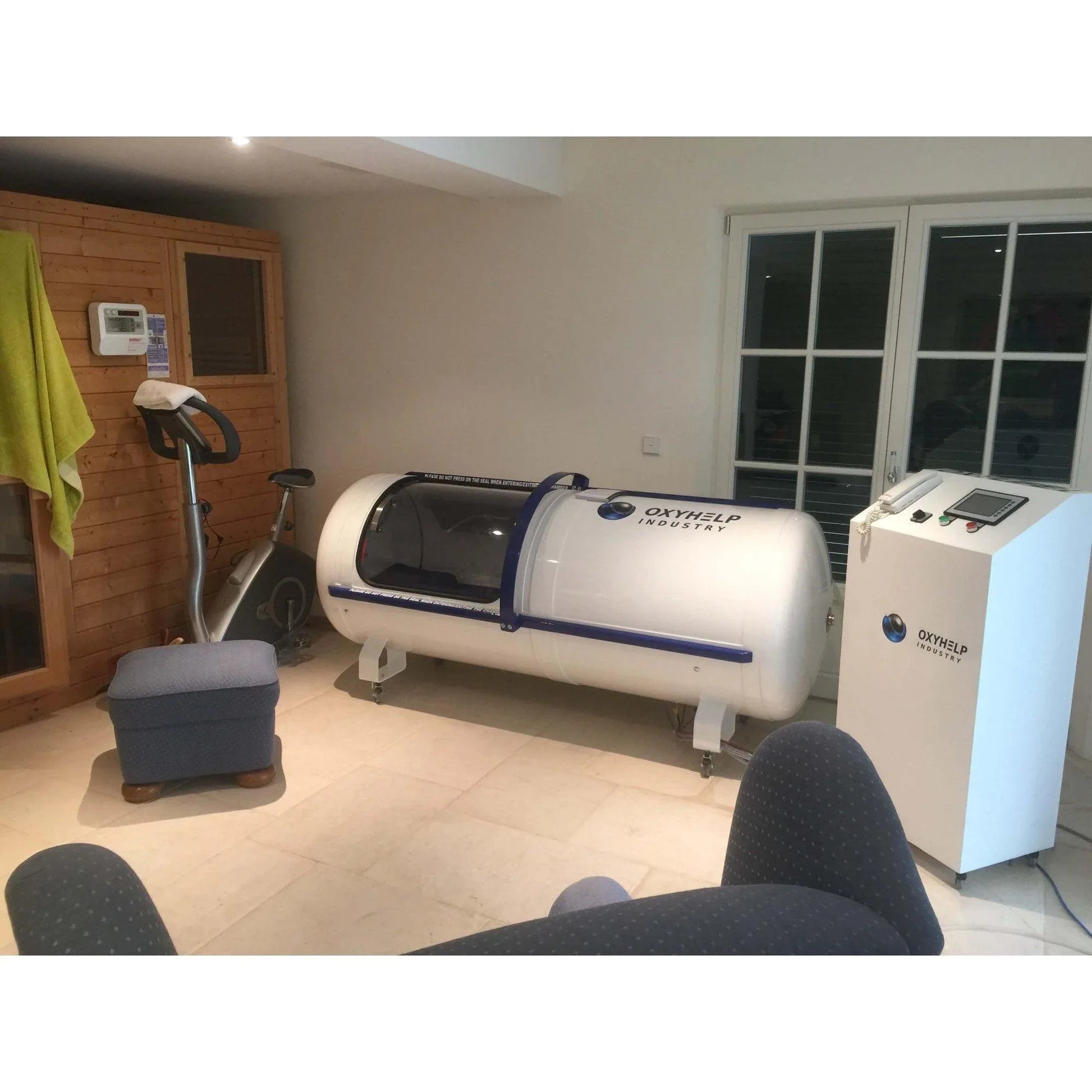 OxyLife I - Premium Monoplace Hyperbaric Oxygen Chamber - Elite Holistic Fitness