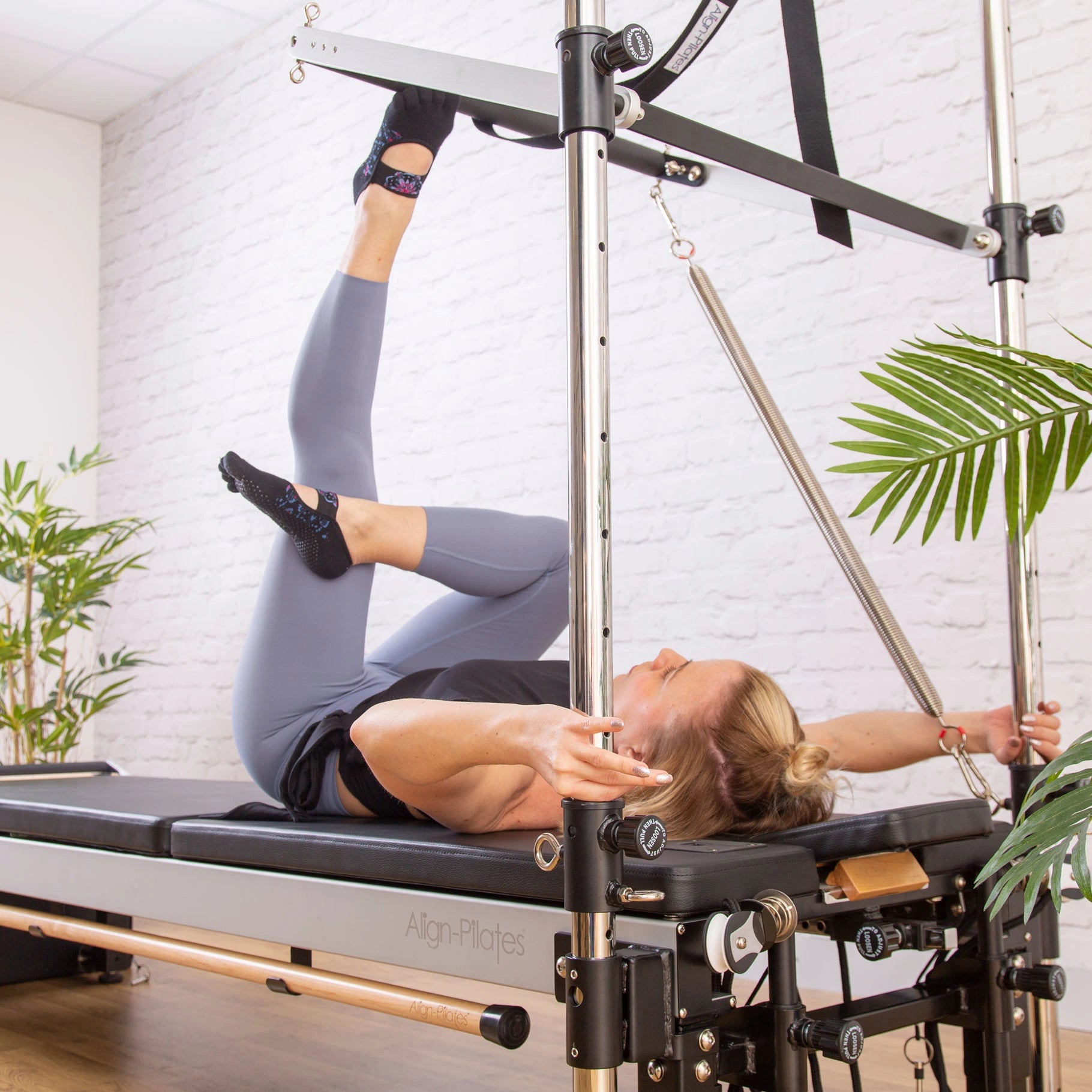 Align-Pilates: C8-Pro Pilates Reformer with Half Cadillac