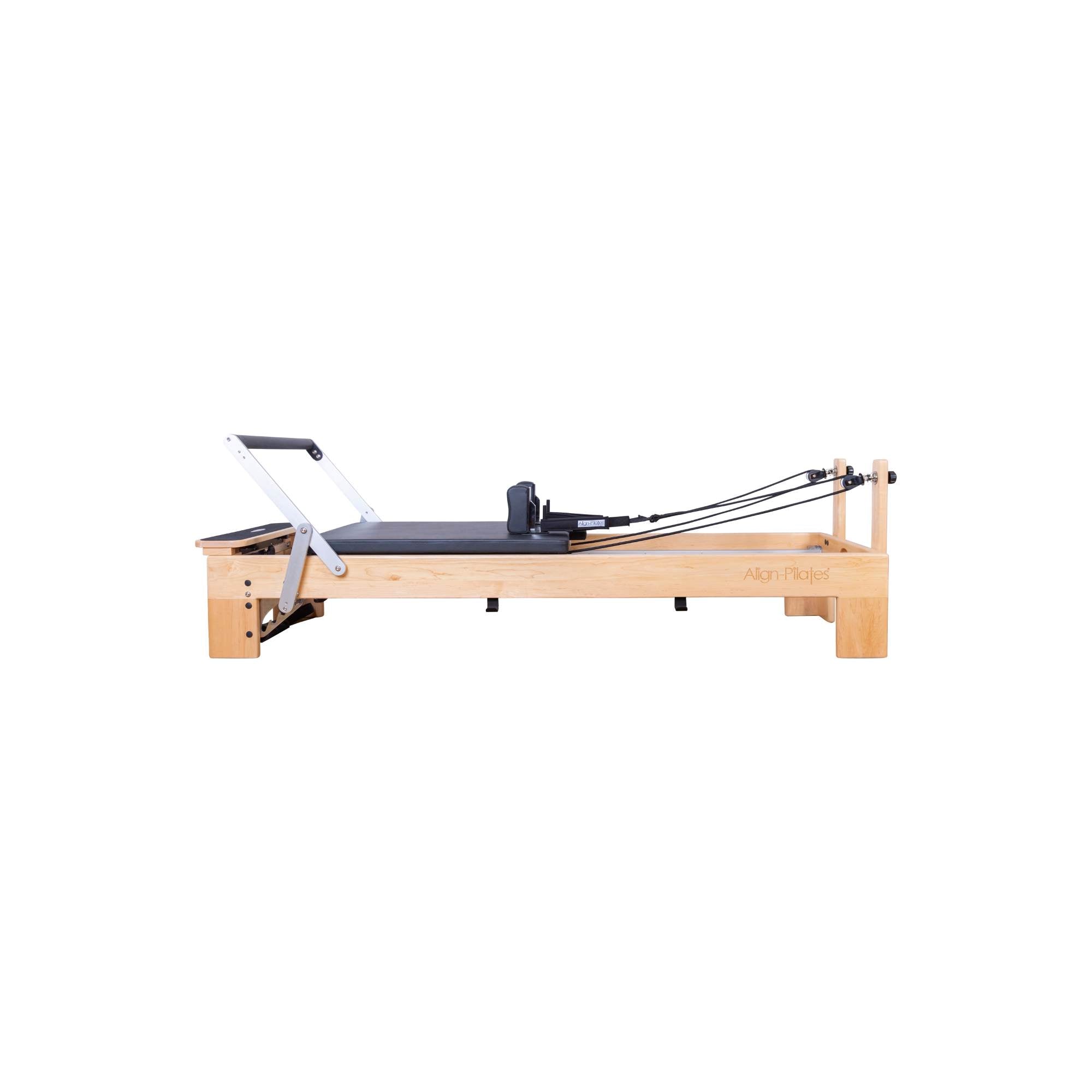 Align-Pilates: M8-Pro Maple Wood Pilates Reformer with Sitting Box