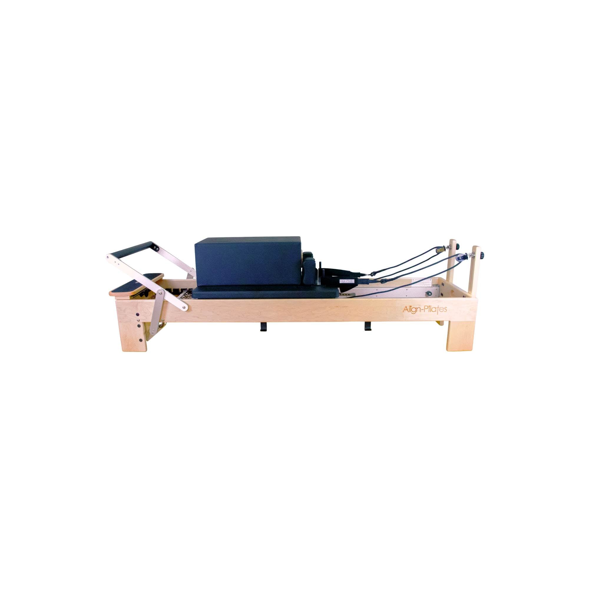 Align-Pilates: M8-Pro Maple Wood Pilates Reformer with Sitting Box