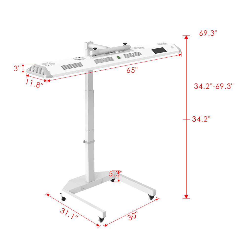 Renew Red Light NEW Panorama Panel – Versatile Full-Body Light Therapy System