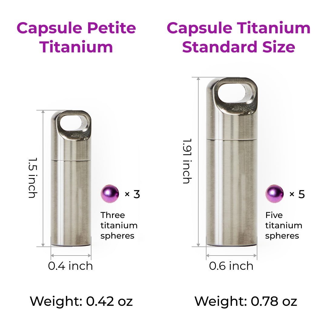 Leela Quantum H.E.A.L.® 360 Advanced Capsule Petite Titanium