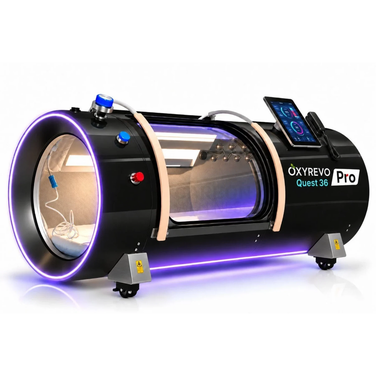 OxyRevo Quest36 Pro 1.5-2.0 ATA – Hard Shell Hyperbaric Oxygen Chamber