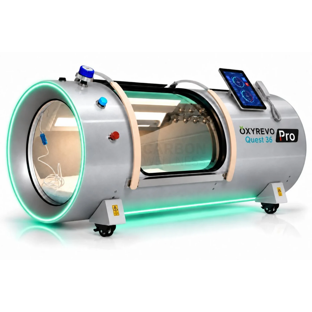 OxyRevo Quest36 Pro 1.5-2.0 ATA – Hard Shell Hyperbaric Oxygen Chamber