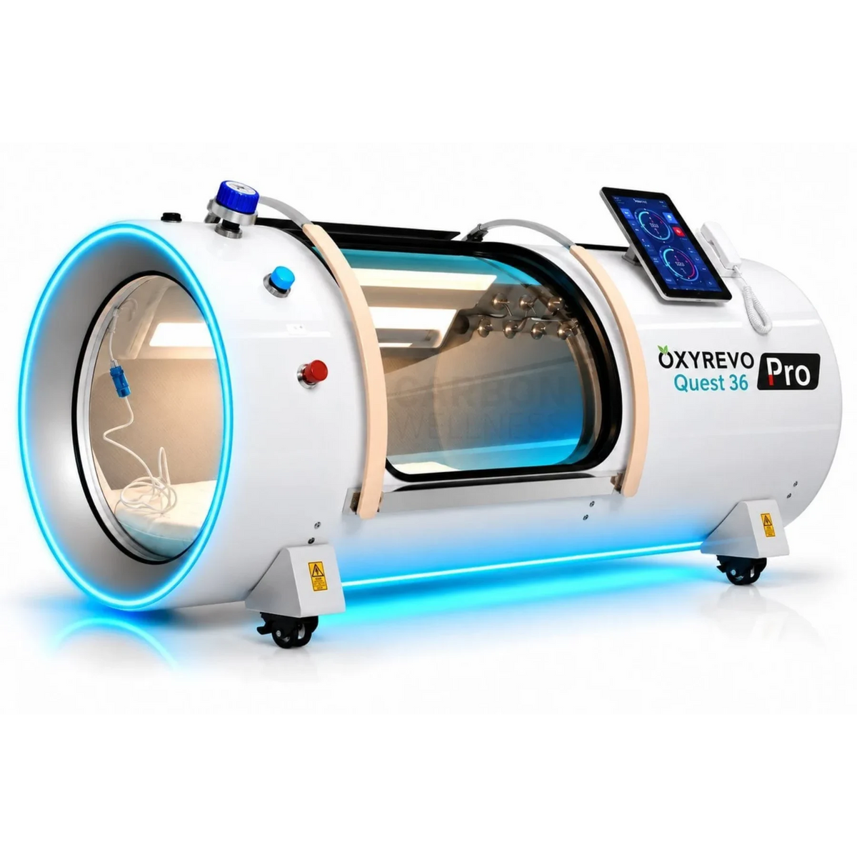OxyRevo Quest36 Pro 1.5-2.0 ATA – Hard Shell Hyperbaric Oxygen Chamber