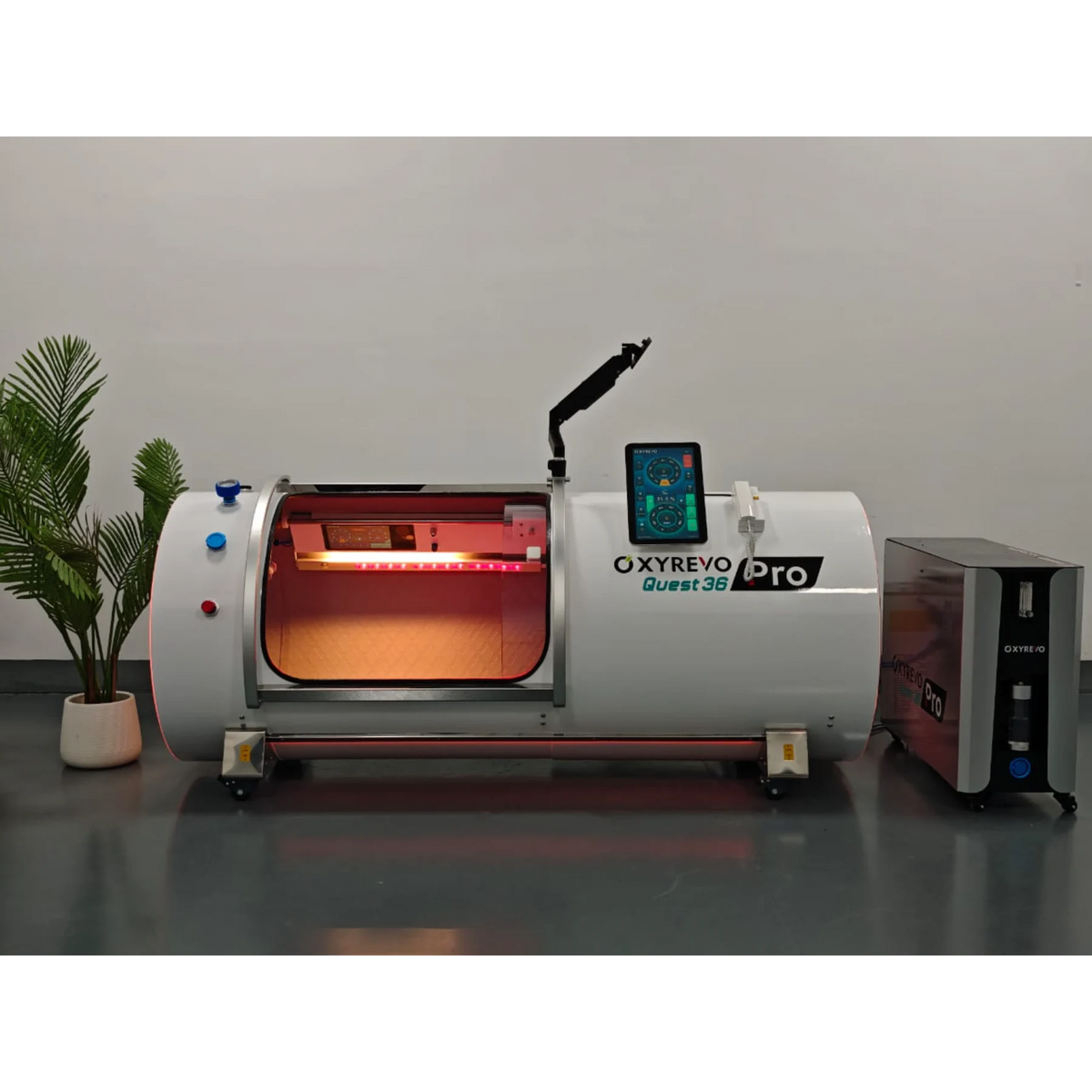 OxyRevo Quest36 Pro 1.5-2.0 ATA – Hard Shell Hyperbaric Oxygen Chamber