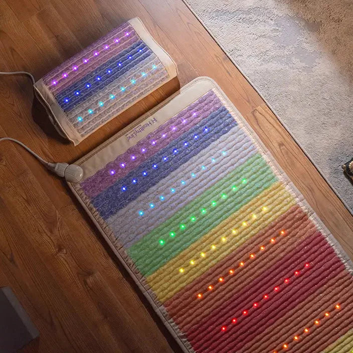 HealthyLine Rainbow Chakra Series | PEMF Far Infrared Heating Mats