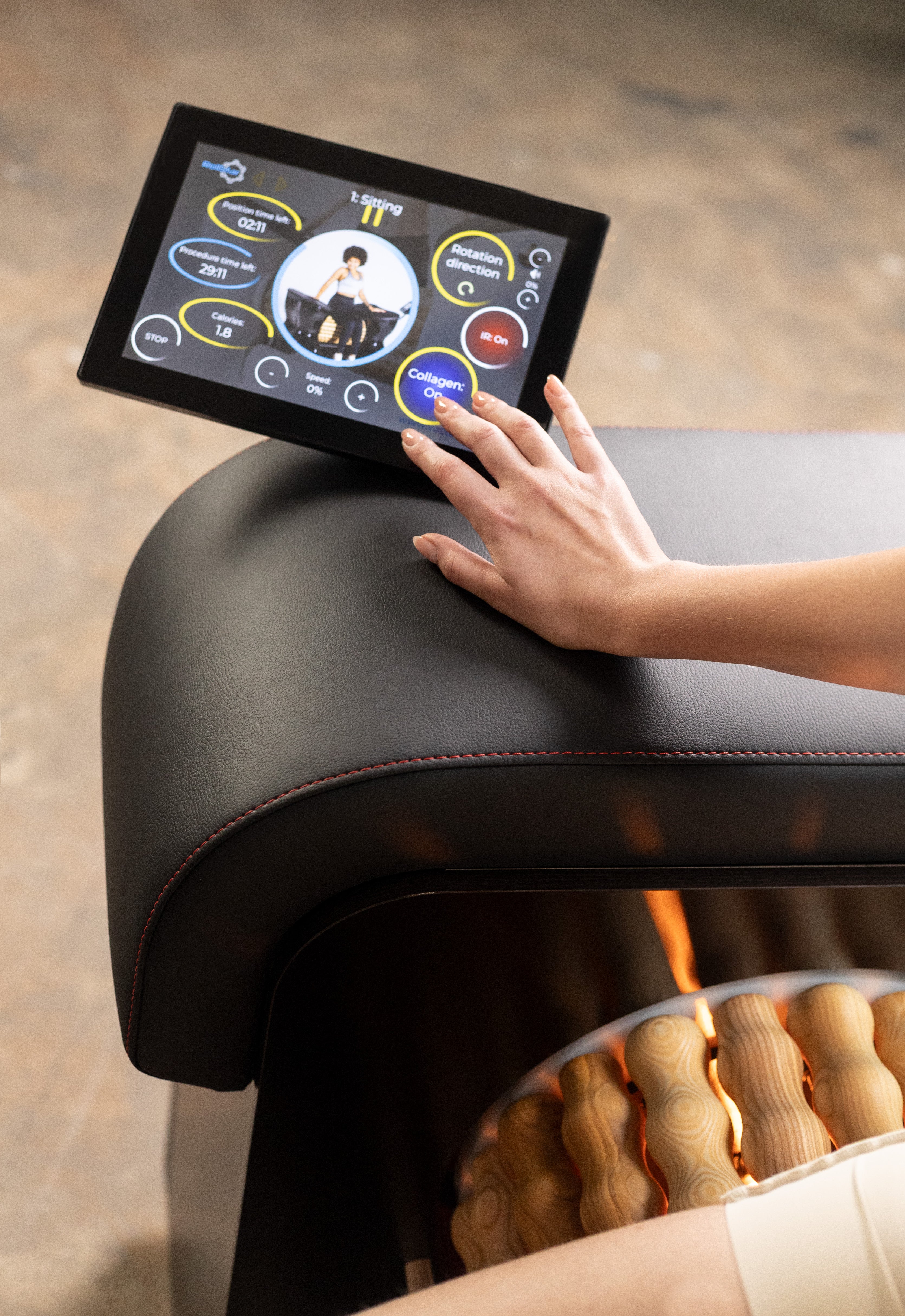 Cryonick Wellness Technology: RollStar Mini Infrared Lymphatic Massage Roller