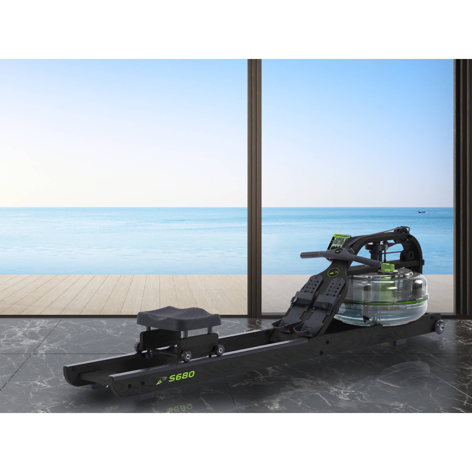 Dynamic Fluid Fitness S680 Timber Rower