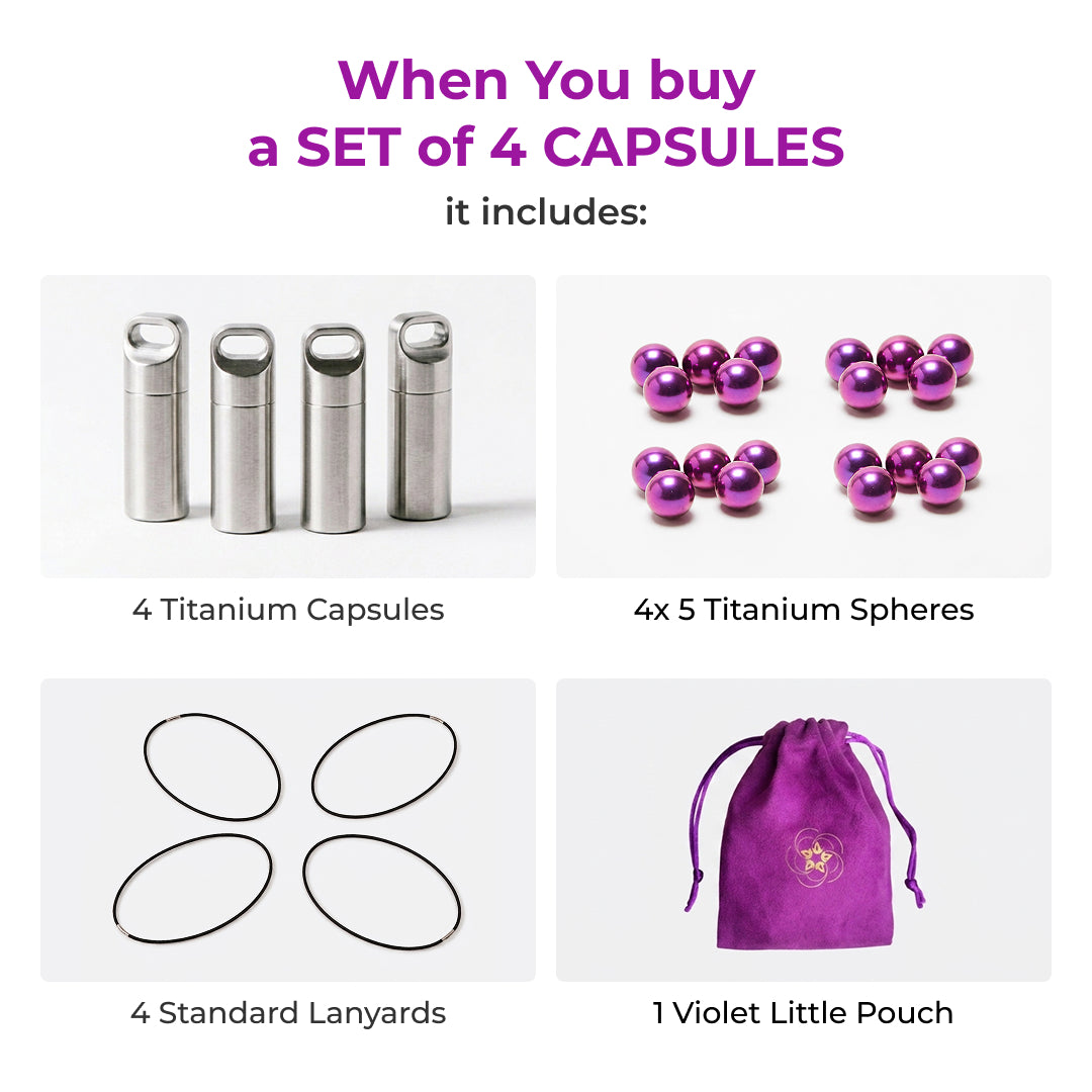 Leela Quantum H.E.A.L.® 360 Advanced Capsule Titanium