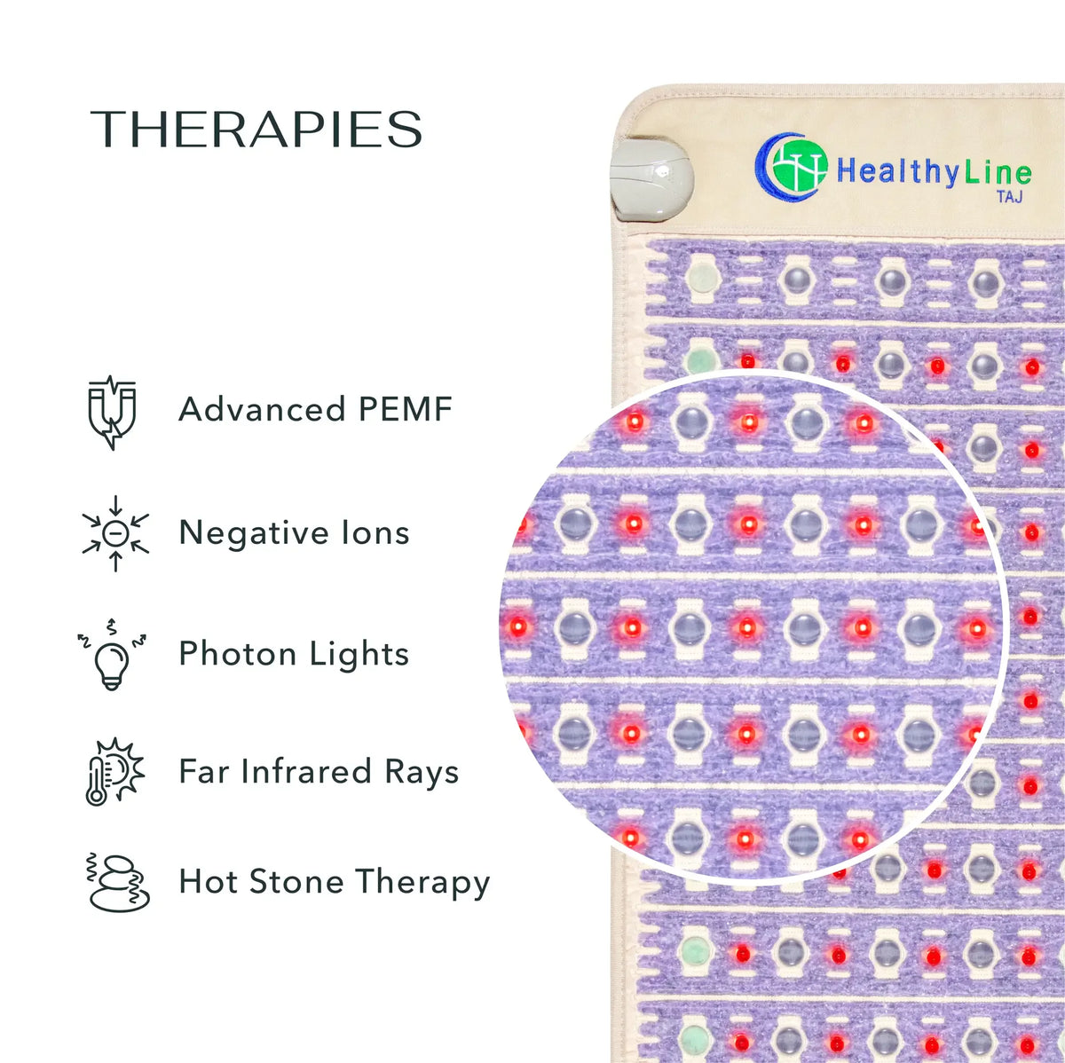 HealthyLine: The TAJ Bed Series - Mattress Toppers - Elite Holistic Fitness