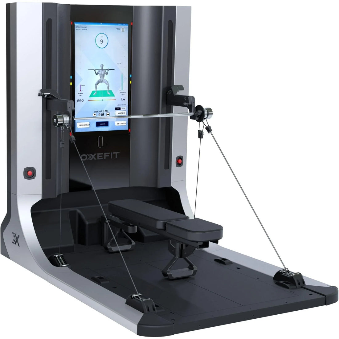 OxeFit XP1: Professional-Grade Smart Gym Resistance Trainer - Elite Holistic Fitness