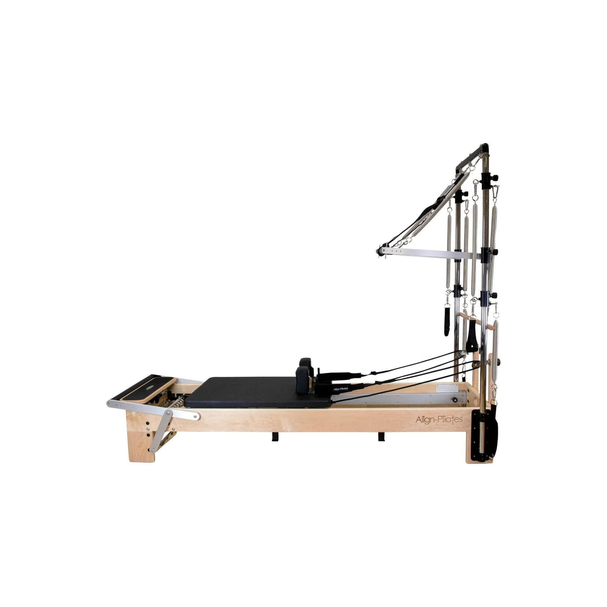 Align-Pilates M8-Pro Maple Pilates Reformer with Sitting Box - Elite Holistic Fitness