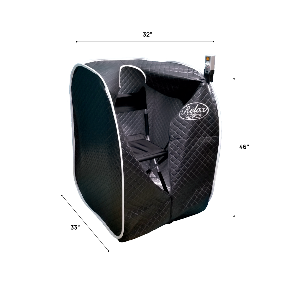 Relax Black Far Infrared Sauna