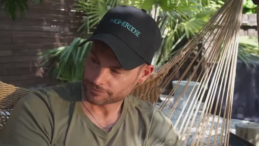 HigherDOSE Red Light Hat.