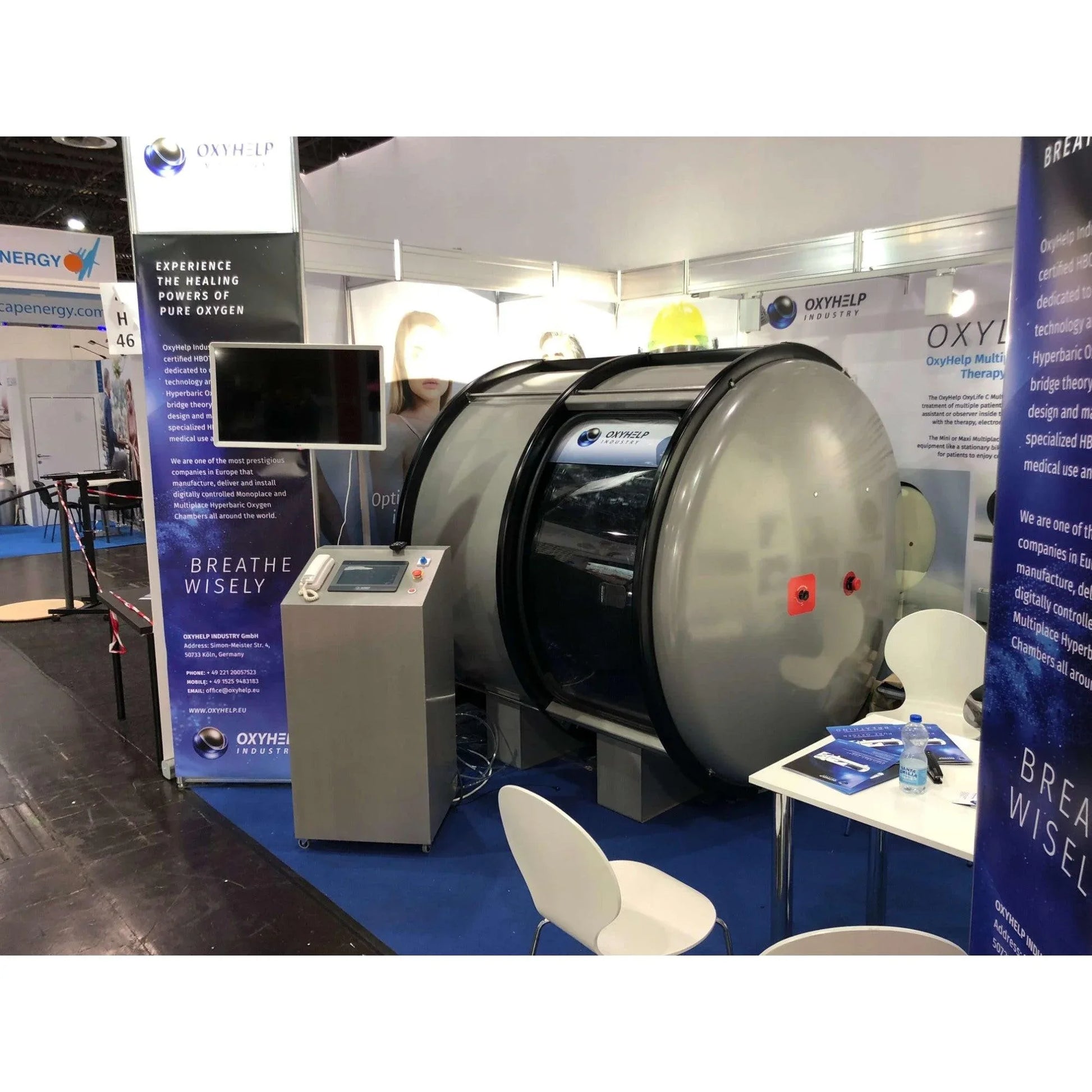 OxyLife C - Premium Multiplace Hyperbaric Oxygen Chamber - Elite Holistic Fitness