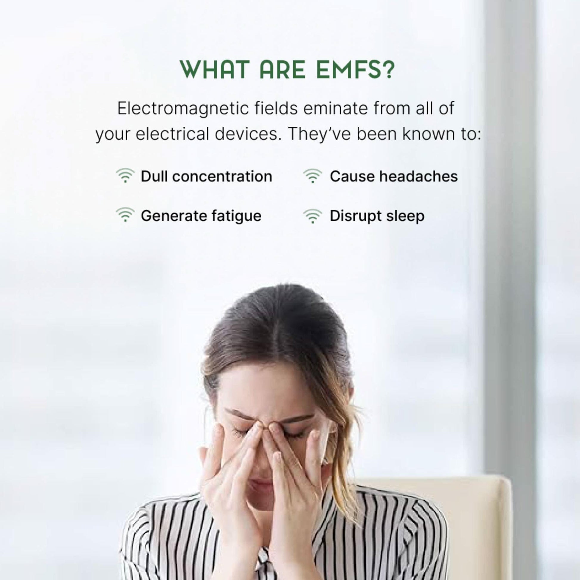 Qi-Shield EMF Protection with Waveguard Technology.
